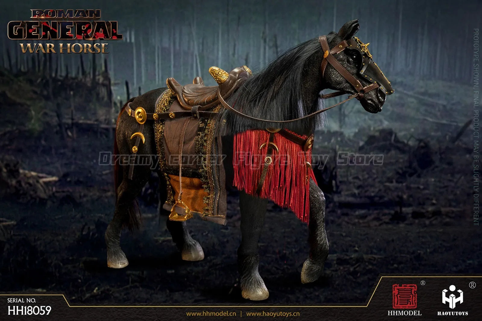 【In Stock】HHMODEL HAOYUTOYS HH18059 Imperial Legion War Horse 1/6 Scale Figure Model Collection Ornament Toy