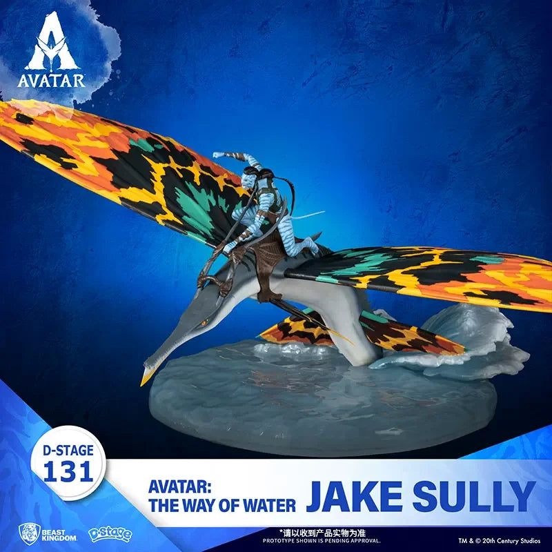 In Stock Kingdom Of Beasts Avatar 2: The Way Of Water  Jack Sully Nitrile Action Figure Desktop Ornaments Good Birthday Gift Toy