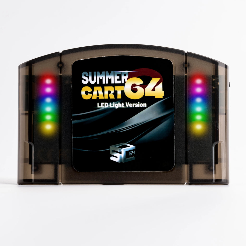 Open Source Summer Cart 64 SC64 5600 Games in 1 Cartridge 32GB TF Card Included 64DD Games Support N64 Games for Nintendo 64