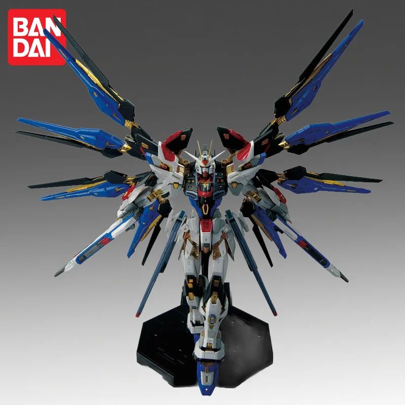 In Stock Bandai Original Mgex 1/100 Mgex-gundam Strike Freedom Action Figure Model Doll Brand New Boxed Anime Characters Toys