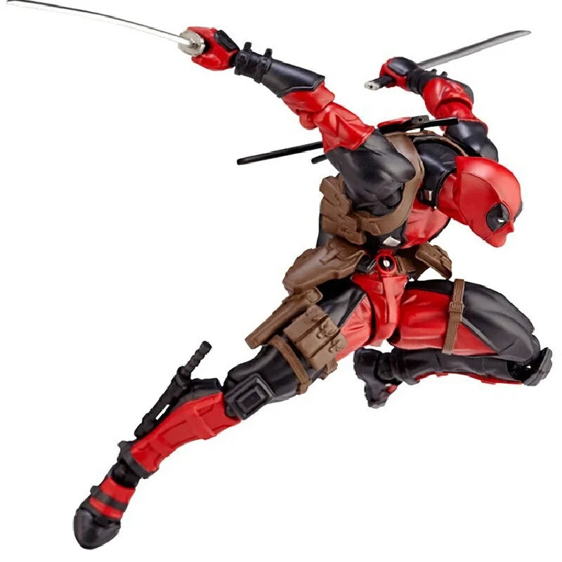 16CM Deadpool 3 Action Figure Deadpool & Wolverine Joint Movable Mutants Wilson Comics SHF Model Movie ToyS Kids birthday gift