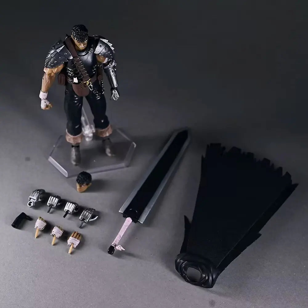 New Berserk Figure Guts Action Figures Figma 359 Figurine Doll Decoration Statue Desk Collection Model Toys Kids Birthday Gifts