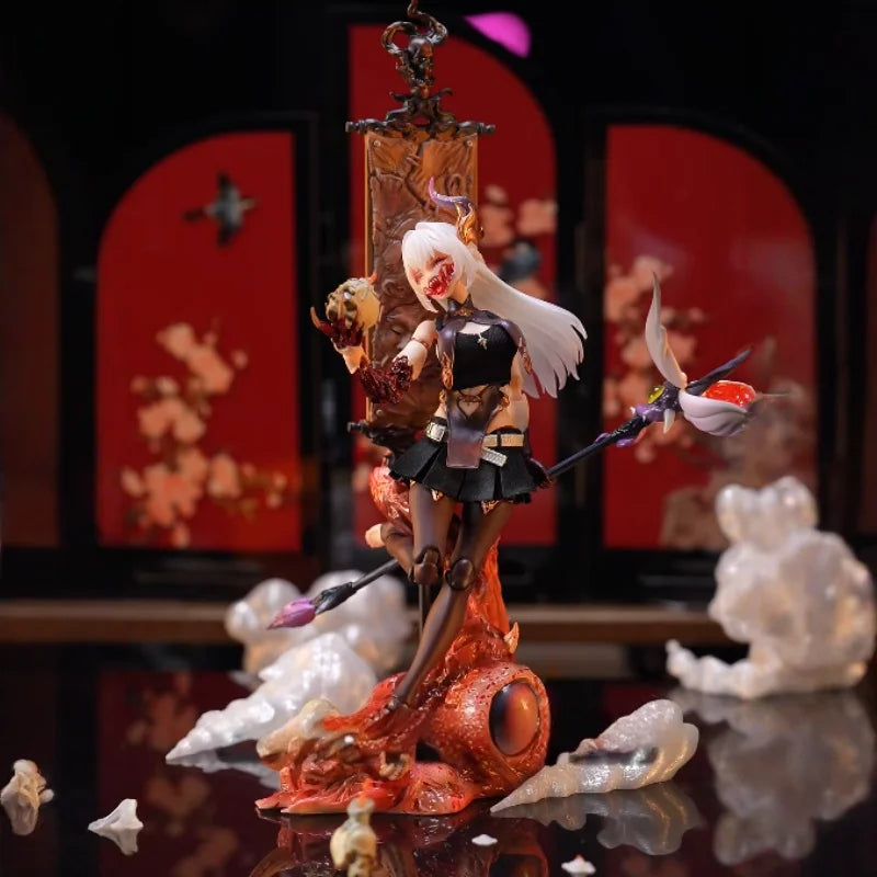 Eiifox&BearPanda Painted Skin Action Figure Hua Xia Gods And Ghosts Series Collectible Posable Desktop Display For Anime Fans