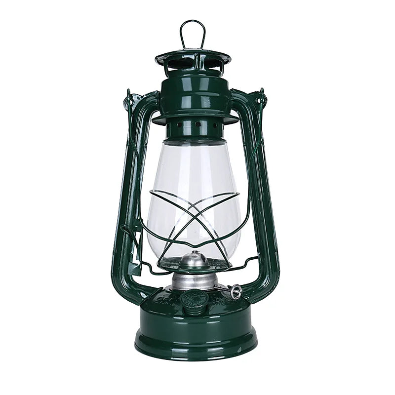 31cm retro kerosene lamp horse lamp Mediterranean style retro decorative lamp camping lamp hanging lamp bronze color
