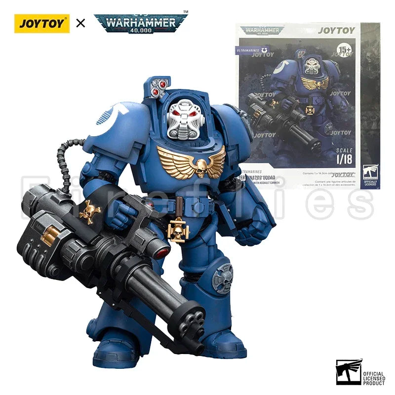 1/18 JOYTOY Action Figure 40K Ultramarines Terminator Squad Re-issue Version Anime Model