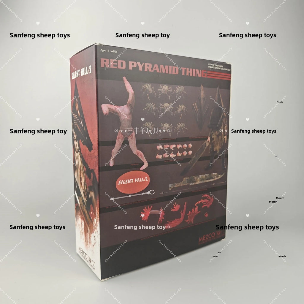 Silent Hill Executioner Jointed Moveable Figure  Head True Cloth Clothes Display Model Boxed Collectible Toy