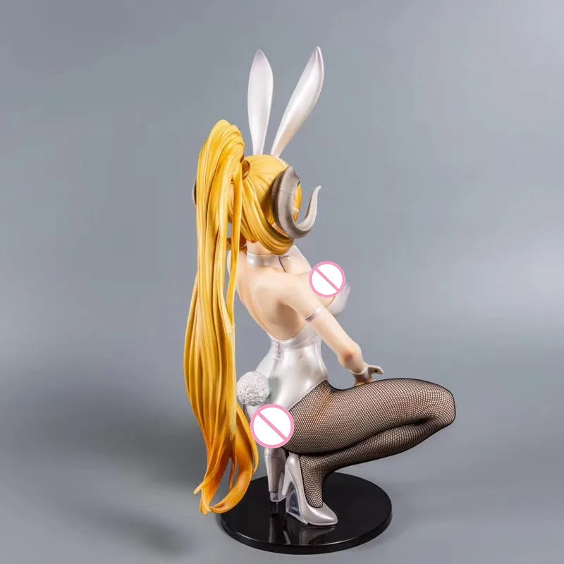 FREEing Anime Seven Deadly Sins Asmodeus Lucifer Bunny Sexy Girl 1/4 PVC Action Figure Adult Model Toy Collection Doll Gift