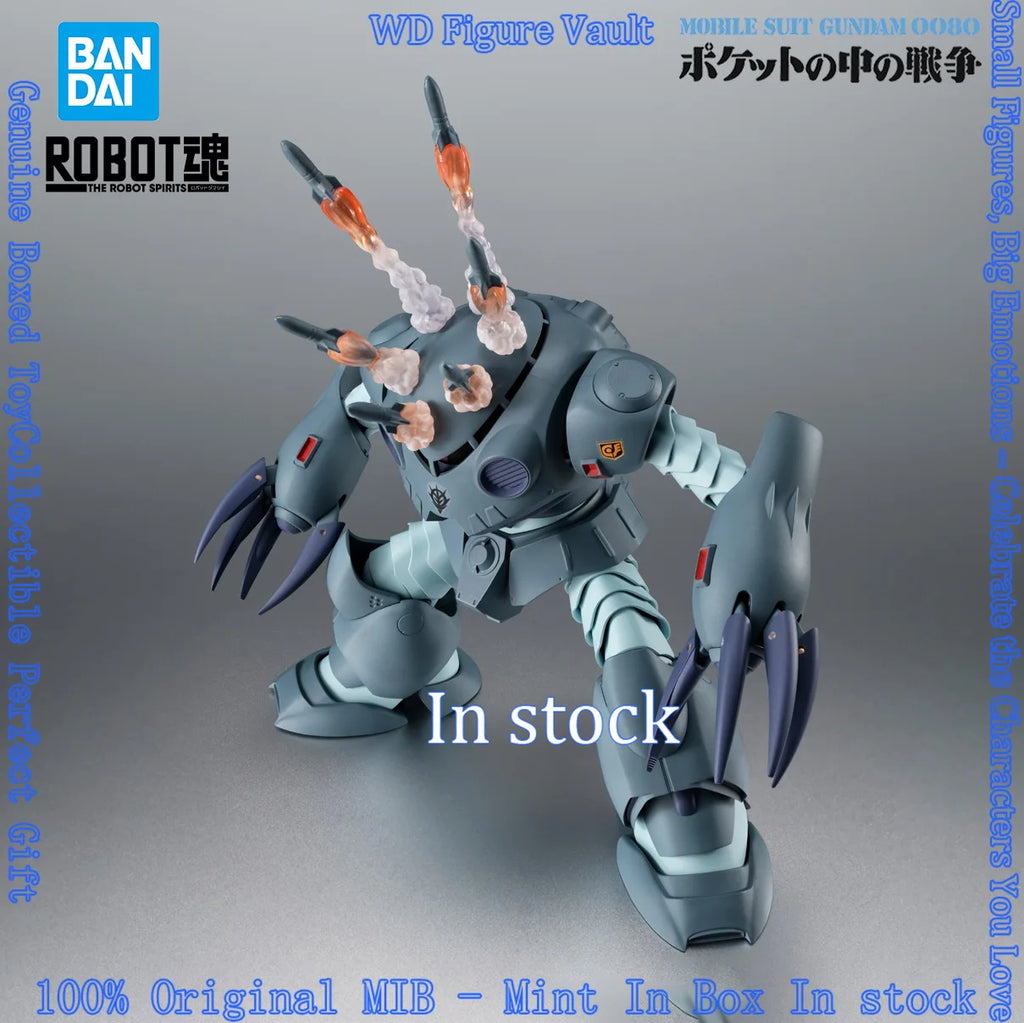 In stock Bandai ROBOT SPIRITS SIDE MS MSM-07E Zugok E ver. A.N.I.M.EMobile Suit Gundam 0080 War in Your Pocket toys