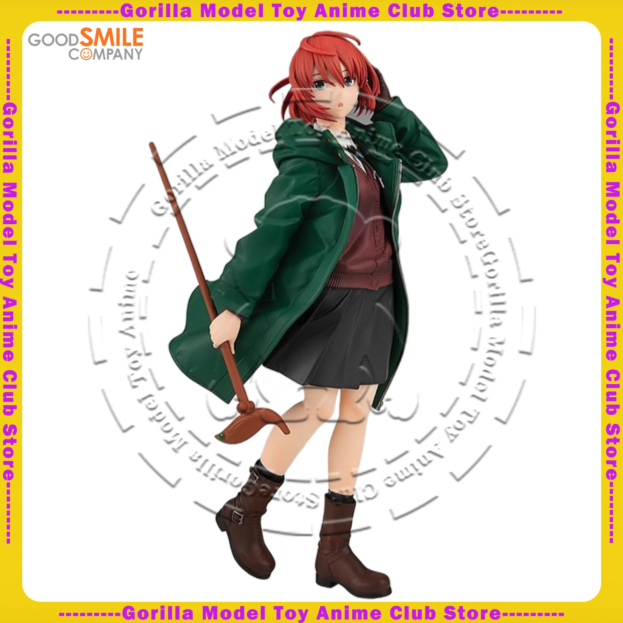 In Stock Original Genuine GSC POP UP PARADE The Ancient Magus Bride Chise Hatori 180mm Anime Figure Statue Collectible Gift
