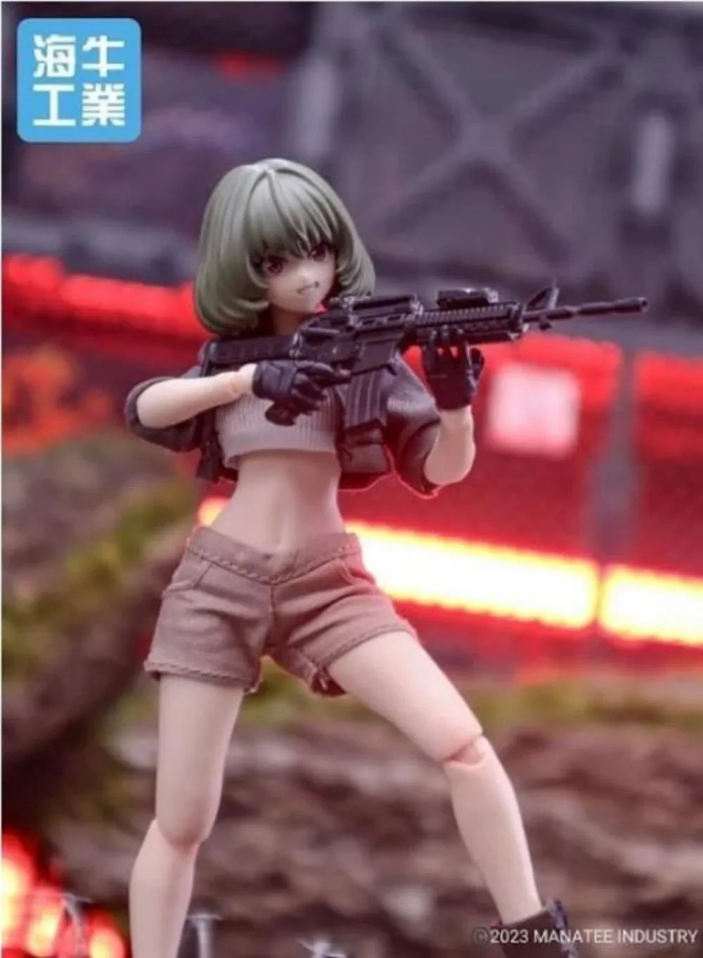 Original MANATEE INDUSTRY 1/12 ELLIE Action Figure 5th Anniversary Limited Edition Original Model Statue