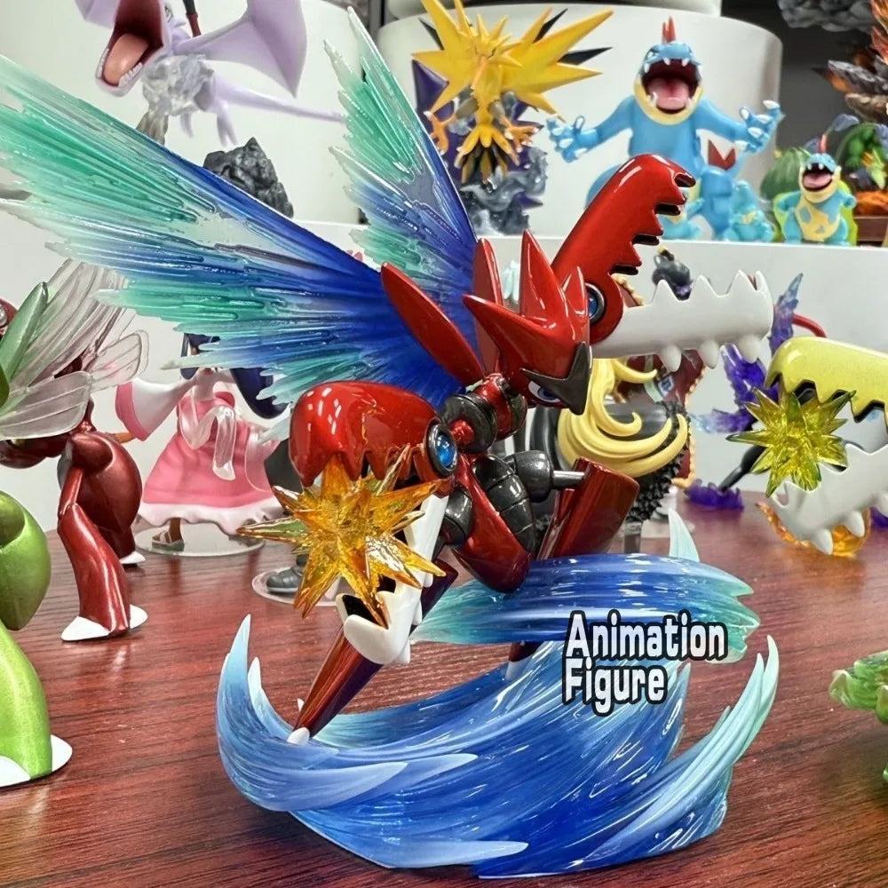 10 cm/3,93 in Anime Pokemen Figur Mega Scizor Action-figuren Pvc Sammlung Modell Spielzeug für Kinder Geschenke
