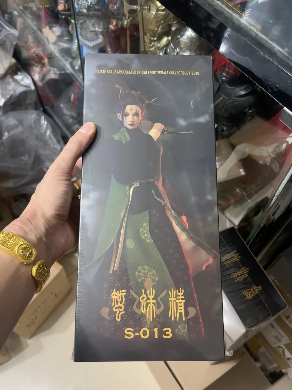 In Stock Original Black Myth: Wukong SPIDER GOBLIN Fourth Sister 1/6 Collectible S-013 Action Figure 12inch Full Set Model Toys