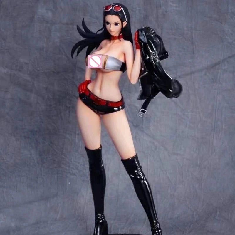 18 см One Piece Аниме момиче Фигурка Боа Ханкок Нико Робин Нами Красиво момиче Манга Статуя Екшън Фигурки Колекционерски Модел Играчки