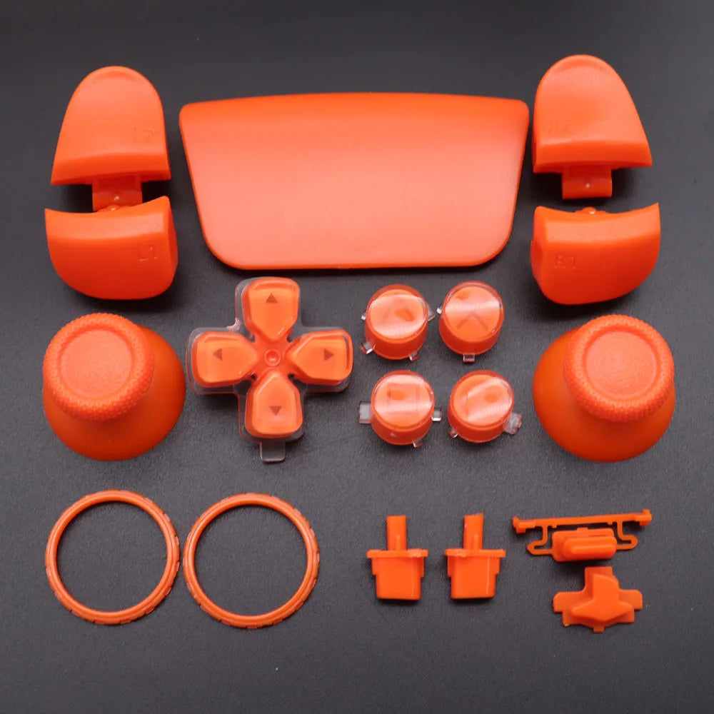 Ersatztasten-Set D-Pad L1 R1 L2 R2 Trigger-Taste Schlüssel-Akzentring für PS5 V3 3.0 BDM-030 Controller