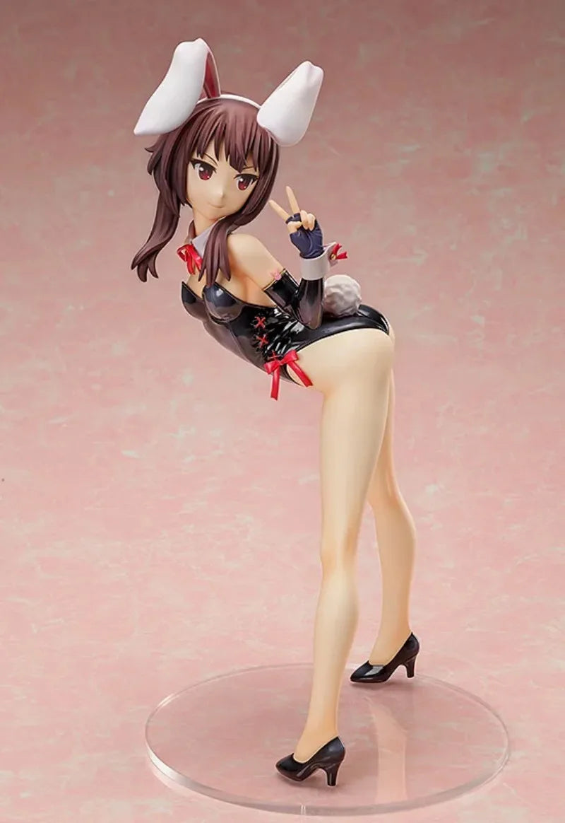 Konsuba God Blessing this wonderful world! Megumin Bunny Girl 1/4 PVC Action Figure Anime Figure Model Toys Figure Doll Gift