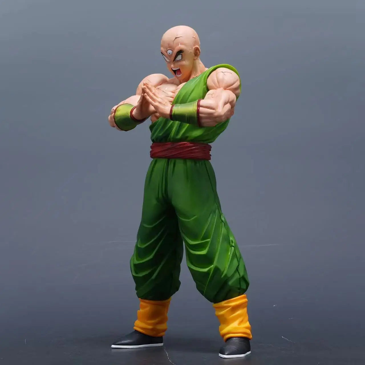 30cm/11.81inch Anime Dragon Ball Z Tien Shinhan Figure Tien Shinhan Kikoho Action Figures Gk Statue Collection Model Toys Gifts