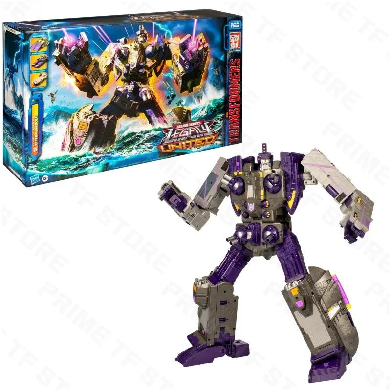 Original Hasbro Transformers Toy Generations G Series Legacy United Titan Class Armada Universe Tidal Wave T-Class Anime Figure