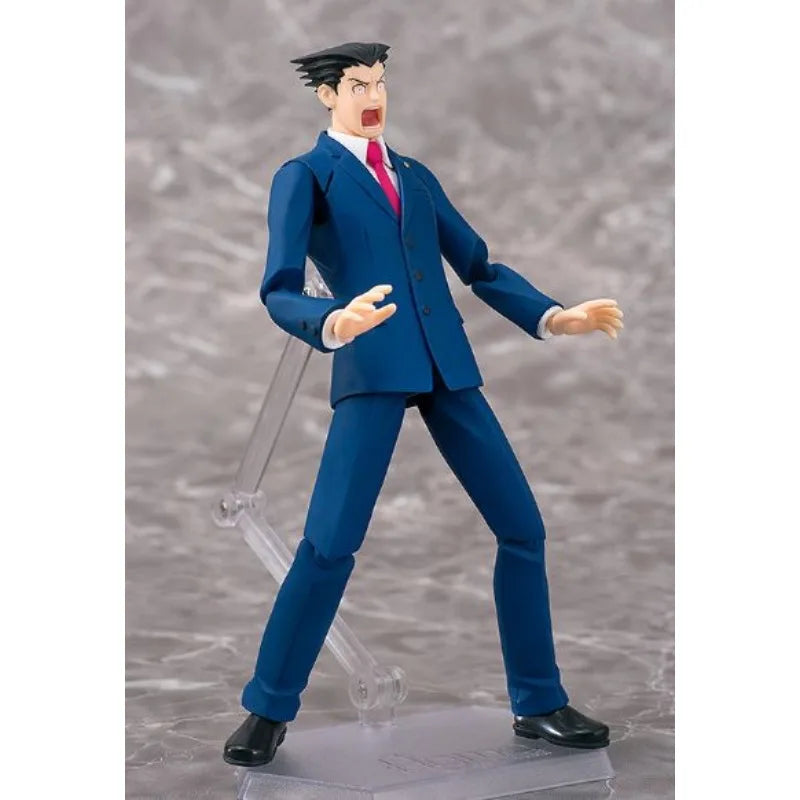 Max Factory Genuine Figma SP-84 Phoenix Wright: Ace Attorney Phoenix Wright  Articulated Model Figure, Sturdy & Good-looking Toy