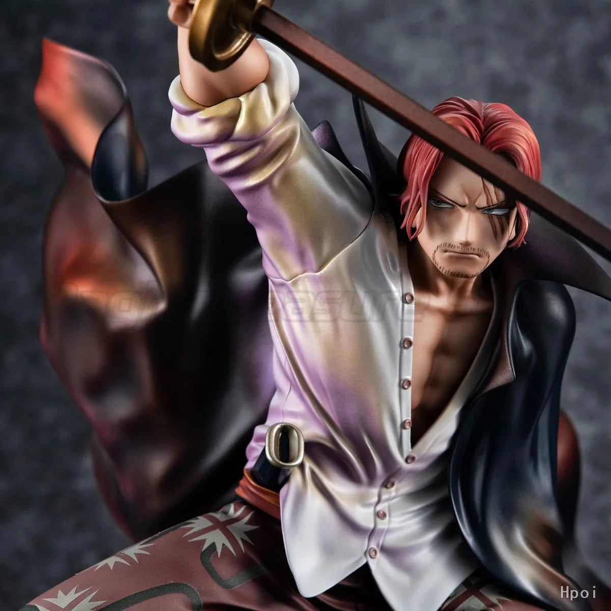 【MT】Original MegaHouse POP PBM ONE PIECE Shanks Playback Memories Figure Toy Model Collection