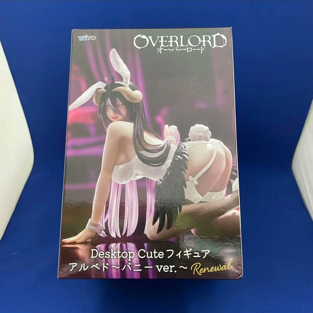 Original Anime Figure Bandai Taito Albedo Coreful Overlord Action Figurine PVC Toys Collector Model Doll