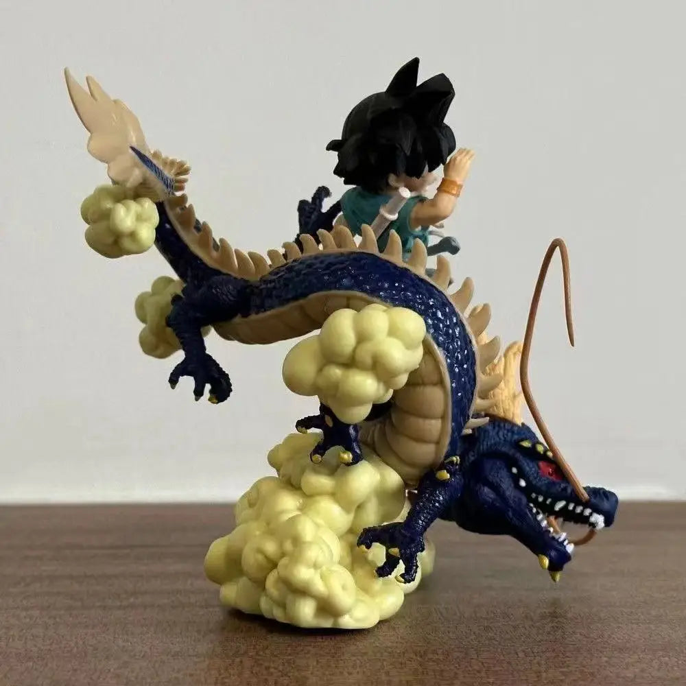 Anime Dragon Ball Figure GoodBye Goku Shenron Son Goku Super Saiyan PVC Action Figure Collection Statue Doll Model Toy Gift