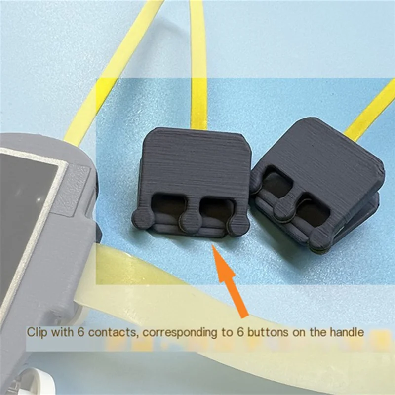 AT93-PUBG Gamepad 6 Buttons Rapid Fire Controller Tablet Game Handle Pulse Shooting DIY For 7.5-8.8 Inch Tablets