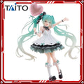 Original TAITO Hatsune Miku Birthday Party 2025 AMP Figure Ver. Anime Action Model Collectible Toys Gift