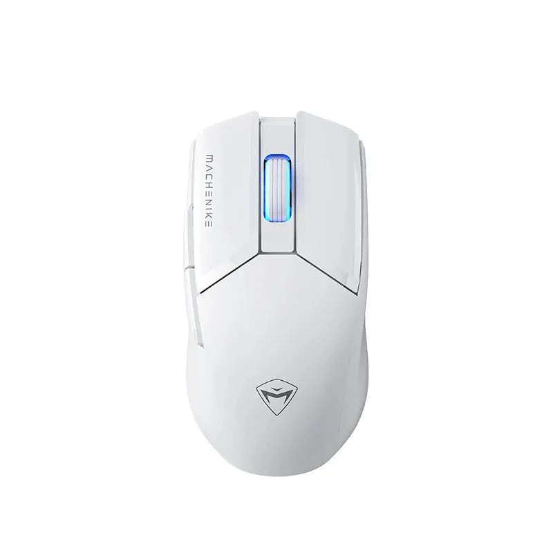 Геймърска мишка Machenike M7 Pro, USB, кабелна, 2.4GHz, безжична, PAW3395, 26000DPI, 650IPS, 7 бутона, 74g RGB, за лаптоп, компютър, геймърска