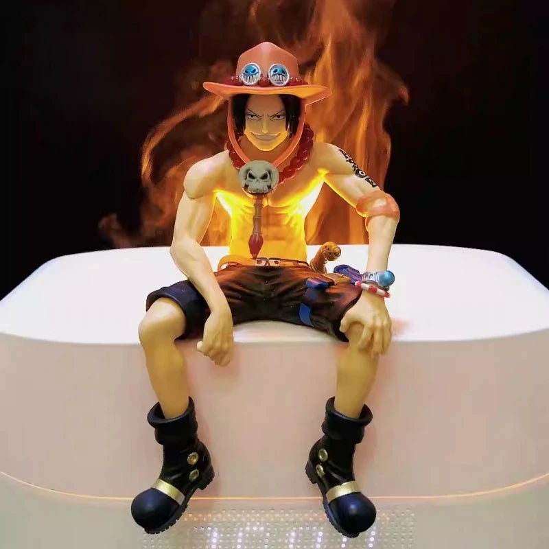 Anime-Figur Modell Spielzeug NARUTO One Piece Anime Figur Bluetooth Lautsprecher Luftbefeuchter Multifunktions-Flammenlampe Figur Heimdeko
