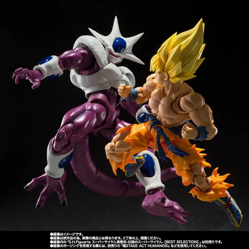 Low price In Stock BANDAI Original S.H.Figuarts DRAGON BALL SON GOKU COOLER FINAL FORM 40TH SHF Action Figure Model Gift for Kid