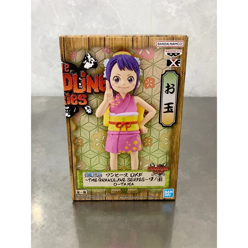 Genuine Brand New and Unopened Bandai Banpresto One Piece The Grandline Series Tama Kurozumi Anime Action Figures Model Cute Toy