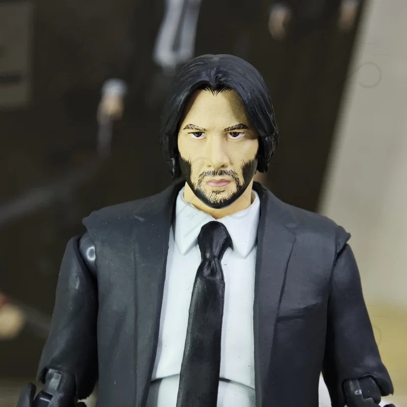 New Mafex 085 John Wick Chapter 2 Action Figure  Movable Ornaments Pvc Collection Johnthan Wick Diamond Figures Model Toys Gifts
