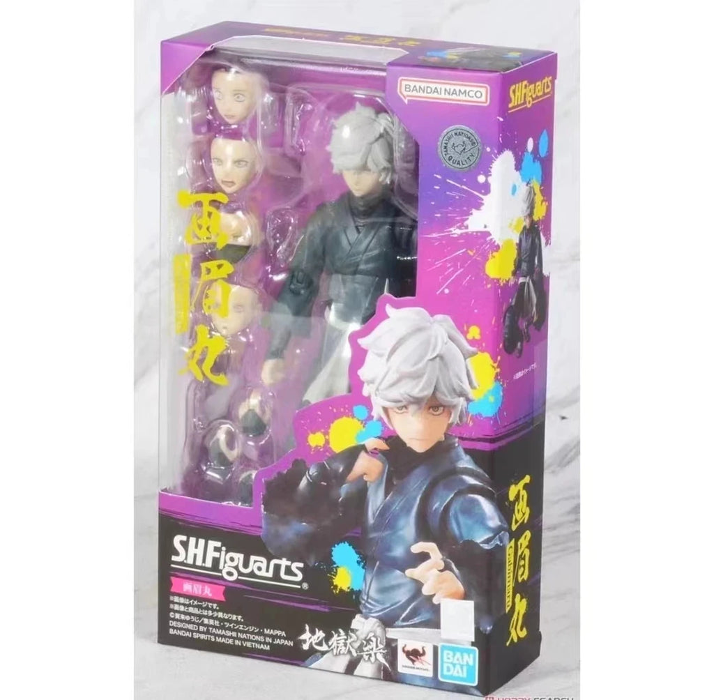 New in Stock Bandai S.H.figuarts Gabimaru Yamada Asaemon Sagiri Hell's Paradise: Jigokuraku Action Figure Collectible Toy Gift
