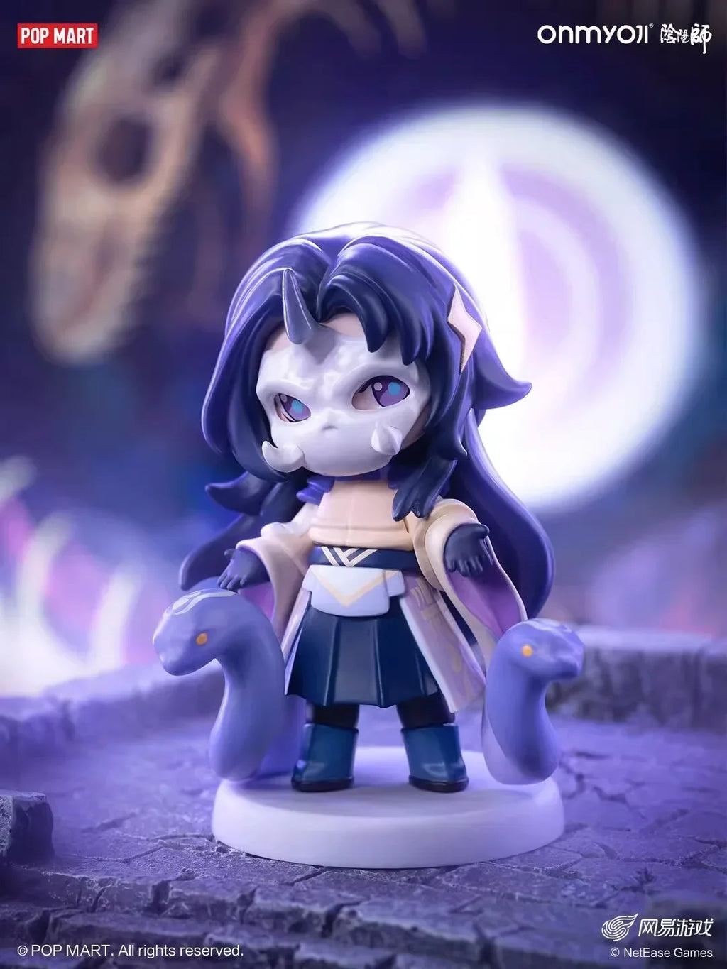 Pop Mart Onmyoji Classic God Series Blind Random Box Toys Popmart Mystery Box Action Figure Doll Kawaii Model Surprise Kids Gift