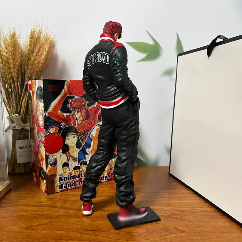 31CM Anime Figure Sakuragi Hanamichi Kaede Rukawa Haruko Akagi PVC Action Figure Collectible Model Toys Kid Gifts