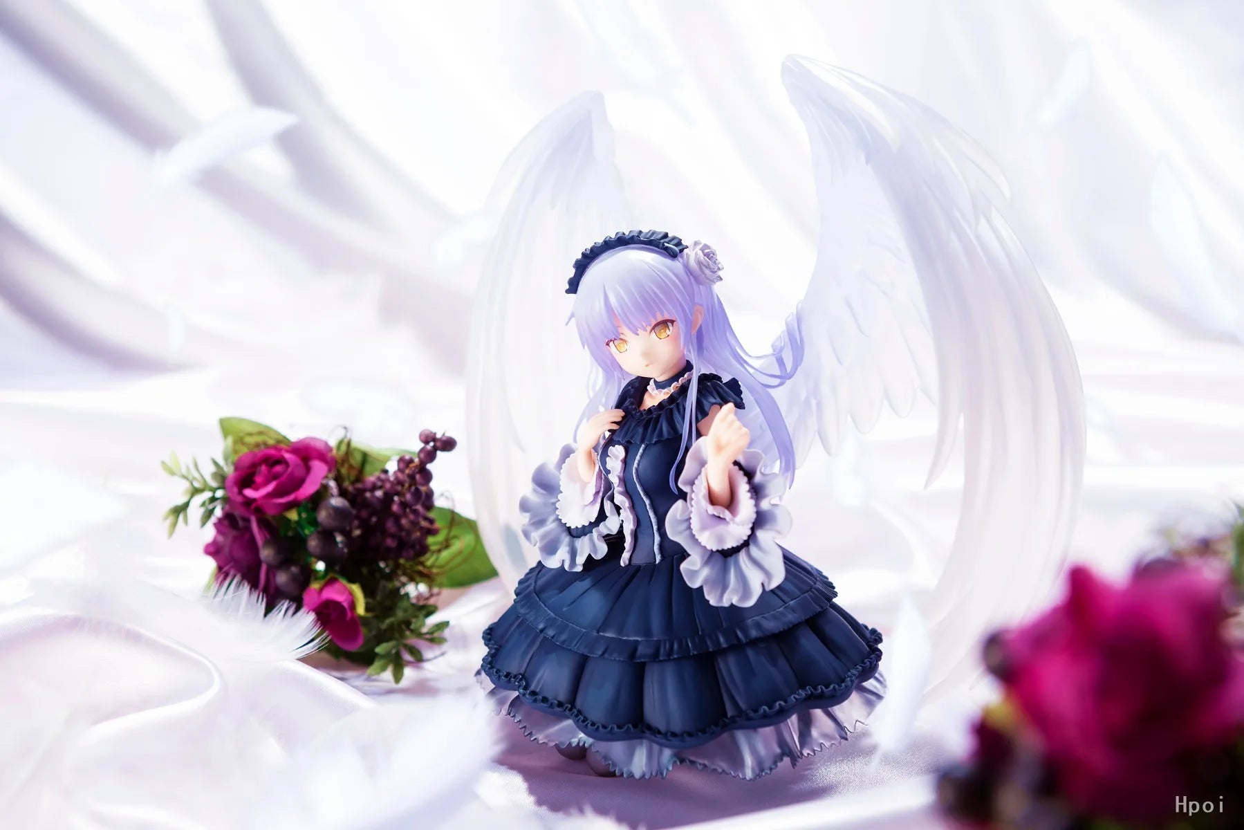 In Stock Original Chara-ani GSC CAworks Angel Beats! Tachibana Kanade Key 20th Anniversary Gothic Lolita Ver Toys Model