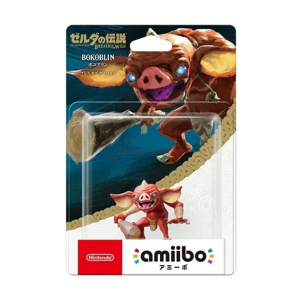 Genuine Amiibo Tears Of The Kingdom Twilight Princess Amiibo Link Ganon Figure Nfc Anime Figures Statue Christmas Gifts Toy