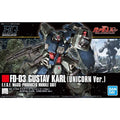Bandai Genuine HG Gustav Karl FD-03 1/144 Anime Action Figure Assembly Model Toys Collectible Model Ornaments Gifts For Children