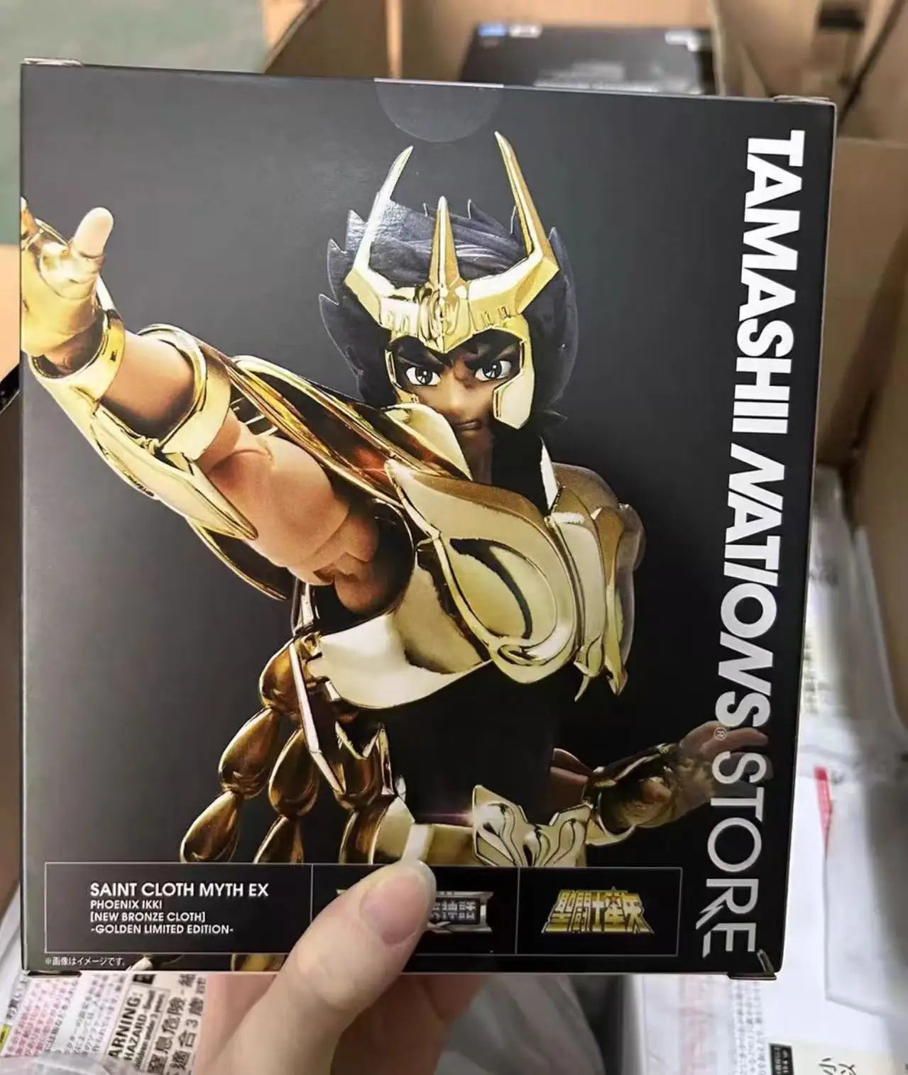 Bandai EX Saint Seiya Golden Phoenix Ikki Mythical Cloth TNT Limited Edition Action Figure Toy Collection Gift in Stock