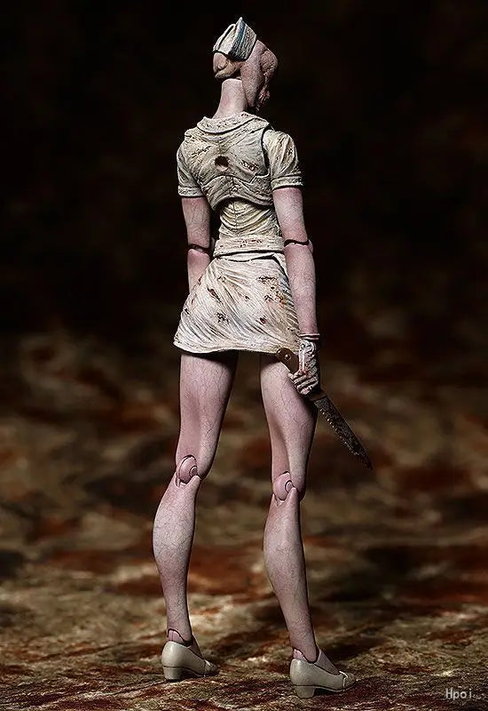 18cm Halloween Gift Silent Hill Movie Figures Bubble Head Nurse Action Figure Statue Model Doll Collection Toys Gifts