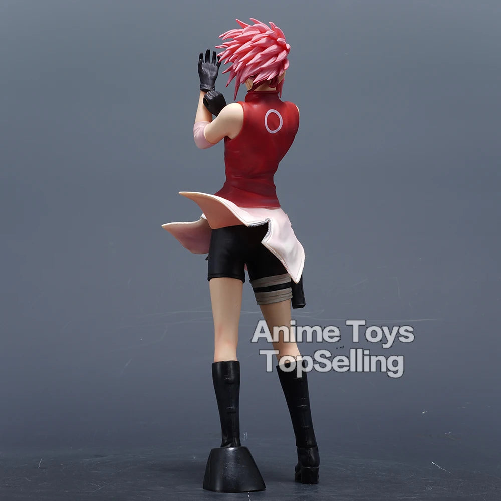 27,5 cm NARUTO Figur Haruno Sakura Figur PVC Hinata Statue Modell Sammlerspielzeug Geschenke