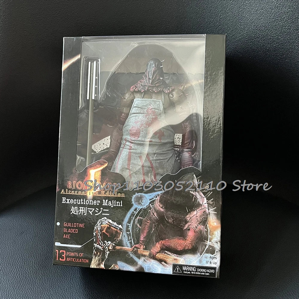 Anime Biohazard Executioner Majini Actionfigur Resident Evil Charaktermodell Puppe Statue Gelenk Beweglich Filmspielzeug Geschenke
