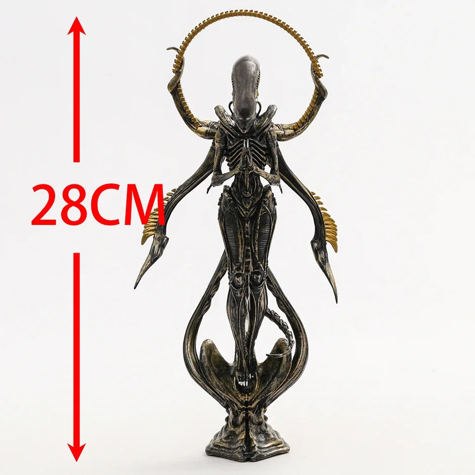 Alien Xenomorph Buddhismus Ausgezeichnete Figur Modell Statue Spielzeug Sammlerstücke Geschenk