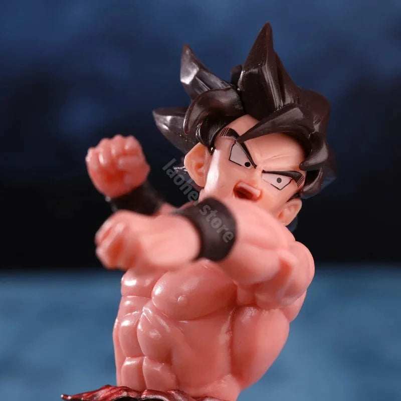 Dragon Ball Z Blood of Saiyan BOS SP10 Kaiwang Fist Son Goku Action Figure PVC Collection Model Classic Ornaments Toy Gift