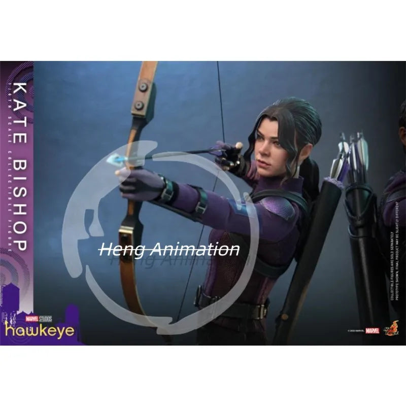 Stock HOTTOYS HT TMS074 1/6 Marvel Female Hawkeye Kate Bishop Gift Ornament Collectible