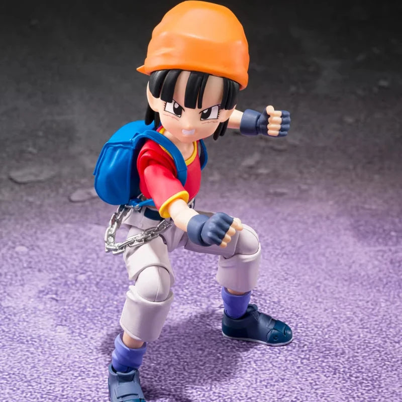 BANDAI SHF Dragon Ball GT Pan 100% Original genuine 90mm PVC Action Anime Figure Model Toys Figure Collection Doll Gift
