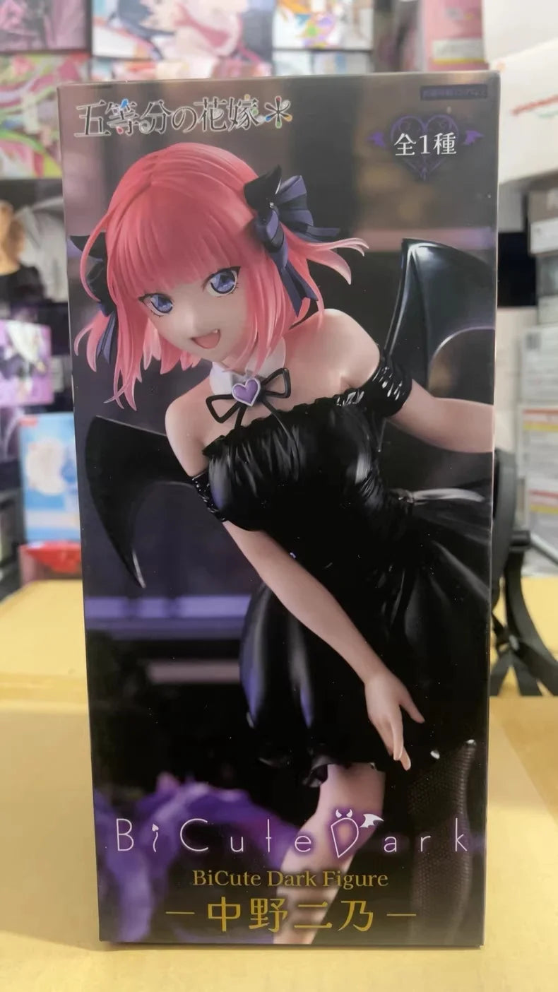 In Stock Genuine Furyu Bicute Dark Figure The Quintessential Quintuplets Nakano Ichika Nakano Nino Little Devil Collectibles Toy