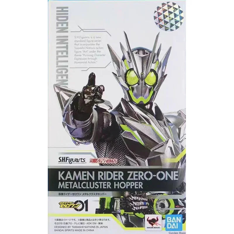 In Stock Bandai Tamashii Web Limited SHF Kamen Rider Zero-One Metal Cluster Hopper Action Figure Collectible Model
