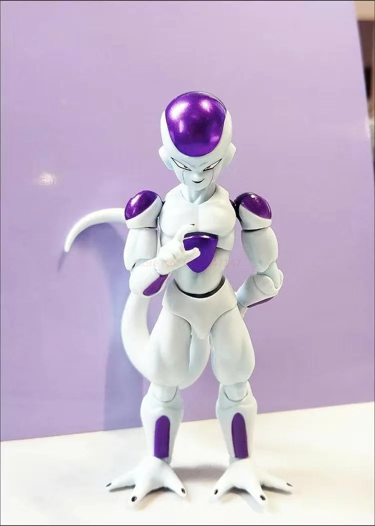 Bandai Original Dragon Ball SHF Frieza The Fourth Form Anime-Figuren Action-Modell Spielzeug Kindergeburtstagsgeschenk Limitierte Auflage Coole Geschenke