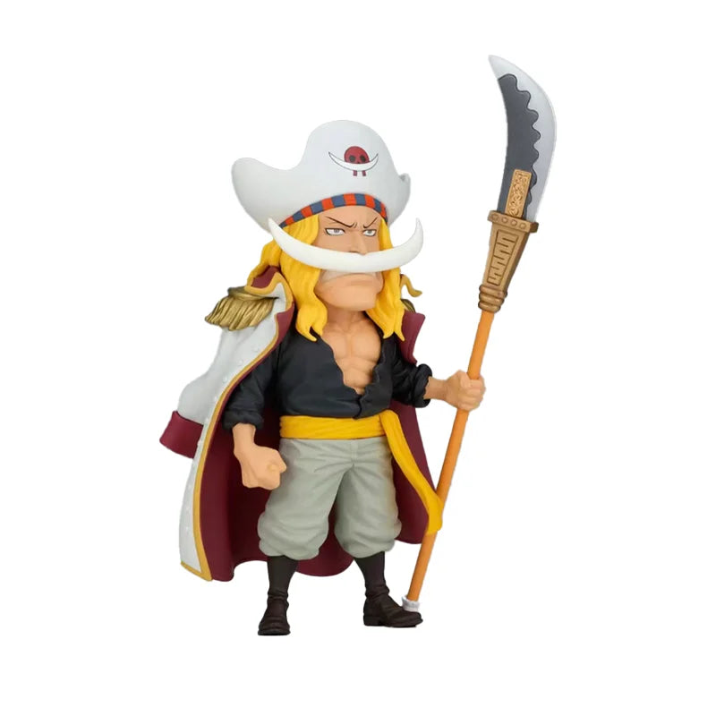 Genuine Bandai Namco Banpresto One Piece Edward Newgate Super Wcf Q Version Pvc Figure Model Collector Desktop Ornament Toy Gift
